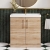 Nuie Arno Floor Standing 2-Door Vanity Unit with Basin-3 800mm Wide - Bleached Oak | Thumbnail Image