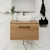Arno Woodgrain 600mm 1-Drawer Wall Hung Vanity Unit with Countertop