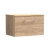 Nuie Arno Wall Hung 1-Drawer Vanity Unit with Worktop 600mm Wide - Bleached Oak | Thumbnail Image