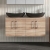 Arno Woodgrain Twin 1200mm 4-Door Wall Hung Vanity Unit with Countertop | Thumbnail Image