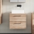 Arno Woodgrain 600mm 2-Drawer Wall Hung Vanity Unit with Countertop