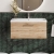 Arno Woodgrain 800mm 1-Drawer Wall Hung Vanity Unit | Thumbnail Image