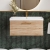 Nuie Arno Wall Hung 1-Drawer Vanity Unit with Basin-3 800mm Wide - Bleached Oak