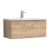 Nuie Arno Wall Hung 1-Drawer Vanity Unit with Basin-4 800mm Wide - Bleached Oak | Thumbnail Image