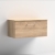 Arno Woodgrain 800mm 1-Drawer Wall Hung Vanity Unit with Countertop