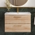 Nuie Arno Wall Hung 2-Drawer Vanity Unit with Basin-4 800mm Wide - Bleached Oak | Thumbnail Image