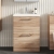 Arno Woodgrain 600mm 2-Drawer Floor Standing Vanity Unit | Thumbnail Image