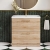 Nuie Arno Floor Standing 2-Drawer Vanity Unit with Basin-2 800mm Wide - Bleached Oak | Thumbnail Image