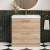 Nuie Arno Floor Standing 2-Drawer Vanity Unit with Basin-3 800mm Wide - Bleached Oak | Thumbnail Image