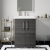 Arno Woodgrain 600mm 2-Door Floor Standing Vanity Unit
