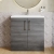 Arno Woodgrain 800mm 2-Door Floor Standing Vanity Unit