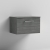 Arno Woodgrain 600mm 1-Drawer Wall Hung Vanity Unit with Countertop