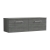 Arno Woodgrain Twin 1200mm 2-Drawer Wall Hung Vanity Unit with Countertop