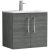 Arno Woodgrain 600mm 2-Door Wall Hung Vanity Unit