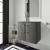 Arno Woodgrain 600mm 2-Door Wall Hung Vanity Unit with Countertop