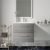 Arno Woodgrain 600mm 2-Drawer Wall Hung Vanity Unit