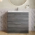 Arno Woodgrain 800mm 2-Drawer Floor Standing Vanity Unit | Thumbnail Image