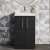 Arno Woodgrain 500mm 2-Door Floor Standing Vanity Unit