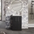 Nuie Arno Floor Standing 2-Door Vanity Unit with Basin-2 500mm Wide - Black Woodgrain | Thumbnail Image