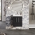 Nuie Arno Wall Hung 2-Door Vanity Unit with Basin-1 500mm Wide - Black Woodgrain