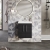Nuie Arno Wall Hung 2-Door Vanity Unit with Basin-3 500mm Wide - Black Woodgrain