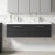 Arno Twin Woodgrain 1200mm 2-Drawer Wall Hung Vanity Unit | Thumbnail Image