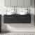 Arno Woodgrain Twin 1200mm 2-Drawer Wall Hung Vanity Unit with Countertop | Thumbnail Image