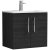 Arno Woodgrain 600mm 2-Door Wall Hung Vanity Unit