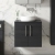 Arno Woodgrain 600mm 2-Door Wall Hung Vanity Unit with Countertop | Thumbnail Image