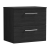 Arno Woodgrain 600mm 2-Drawer Wall Hung Vanity Unit with Countertop