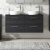 Arno Woodgrain Twin 1200mm 4-Drawer Wall Hung Vanity Unit with Countertop | Thumbnail Image