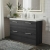 Arno Twin Woodgrain 1200mm 4-Drawer Floor Standing Vanity Unit