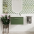 Nuie Arno Wall Hung 1-Drawer Vanity Unit with Basin-2 600mm Wide - Satin Green