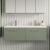 Arno Twin 1200mm 2-Drawer Wall Hung Vanity Unit
