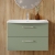 Nuie Arno Wall Hung 2-Drawer Vanity Unit with Basin-4 800mm Wide - Satin Green