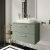 Arno 800mm 2-Drawer Wall Hung Vanity Unit with Countertop