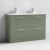 Arno Twin 1200mm 4-Drawer Floor Standing Vanity Unit