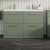 Nuie Arno Floor Standing 4-Drawer Vanity Unit with Double Ceramic Basin 1200mm Wide - Satin Green | Thumbnail Image