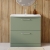 Nuie Arno Floor Standing 2-Drawer Vanity Unit with Basin-4 800mm Wide - Satin Green