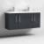 Arno Twin 1200mm 4-Door Wall Hung Vanity Unit