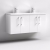 Arno Twin 1200mm 4-Door Wall Hung Vanity Unit
