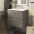 Arno Woodgrain 600mm 2-Drawer Wall Hung Vanity Unit