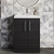 Arno Compact Woodgrain 600mm 2-Door Floor Standing Vanity Unit