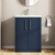 Arno Compact 600mm 2-Door Floor Standing Vanity Unit | Thumbnail Image