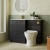 Arno Woodgrain 1100mm 2-Drawer Combination Vanity Basin and Toilet Unit | Thumbnail Image