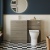 Arno Woodgrain 1100mm 2-Drawer Combination Vanity Basin and Toilet Unit | Thumbnail Image