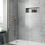 Nuie Arvan Thermostatic Concealed Shower Valve Dual Handle - Brushed Brass | Thumbnail Image