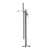 Nuie Arvan Freestanding Bath Shower Mixer Tap with Shower Kit - Chrome