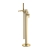 Nuie Arvan Freestanding Bath Shower Mixer Tap with Shower Kit - Brushed Brass