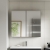 Athena 800mm 2-Door Mirrored Bathroom Cabinet | Thumbnail Image